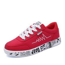 Load image into Gallery viewer, New 2019 Spring Women Shoes Black Sneakers Female Lace-up Women