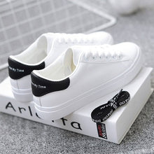 Load image into Gallery viewer, BODENSEE White Sneakers Women Canvas Shoes Women