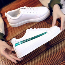 Load image into Gallery viewer, BODENSEE White Sneakers Women Canvas Shoes Women