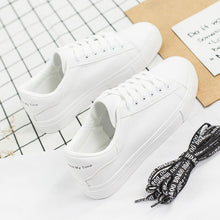 Load image into Gallery viewer, BODENSEE White Sneakers Women Canvas Shoes Women