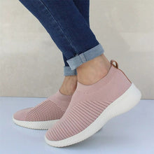 Load image into Gallery viewer, MCCKLE Plus Size Women Casual Knitting Sock Sneakers Stretch Flat Platform